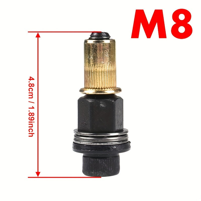 Manual Rivet Nut Puller Tool Set with Wrench and 20 Nuts