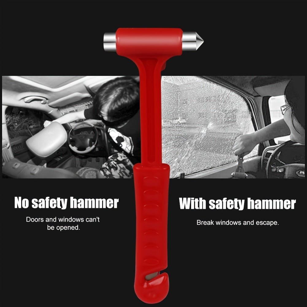 Car Emergency Escape Tool Seat Belt Cutter Window Breaker Safety Hammer