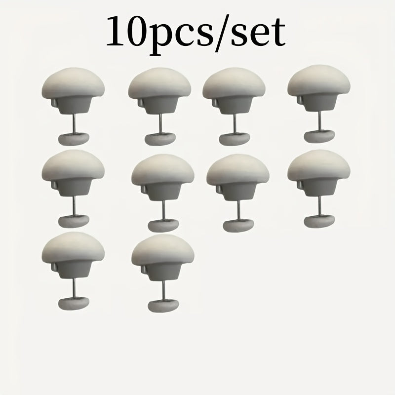 Mushroom-Shaped Bedding Clips Set of 10 for Duvet, Mattress, Sofa, Pillows