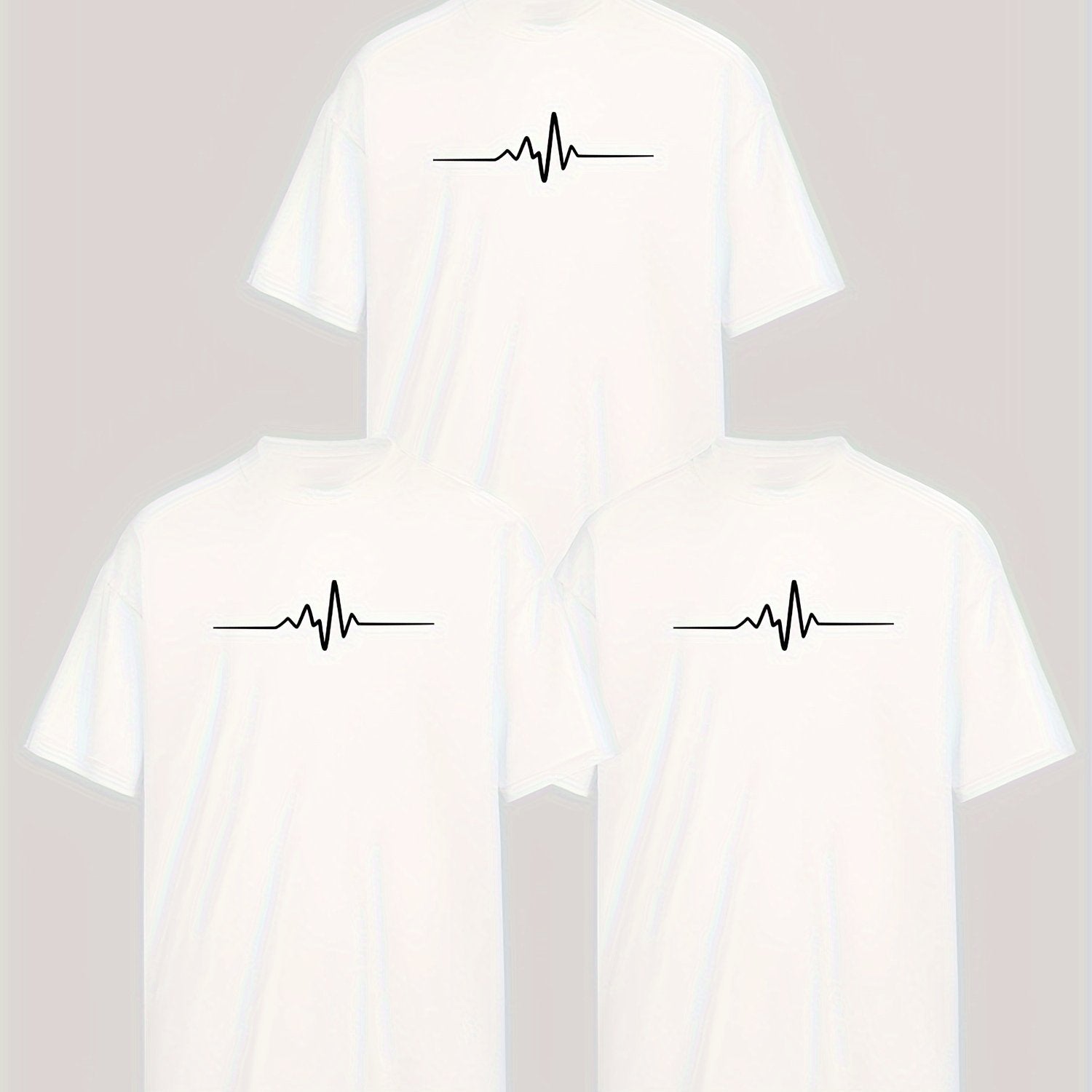 Erkaklar uchun zamonaviy yozgi krujkali qisqa qo'l sport futbolkasi, har qanday holat uchun mukammal.