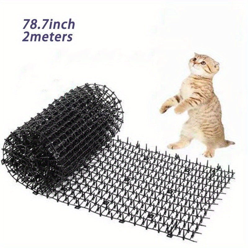 Cat Deterrent Mat Plastic Spikes 3.99m Indoor Outdoor Garden Yard Couch