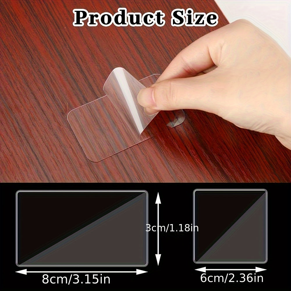 Reusable Waterproof Double-Sided Adhesive Tape for Wall Stickers and Household Use