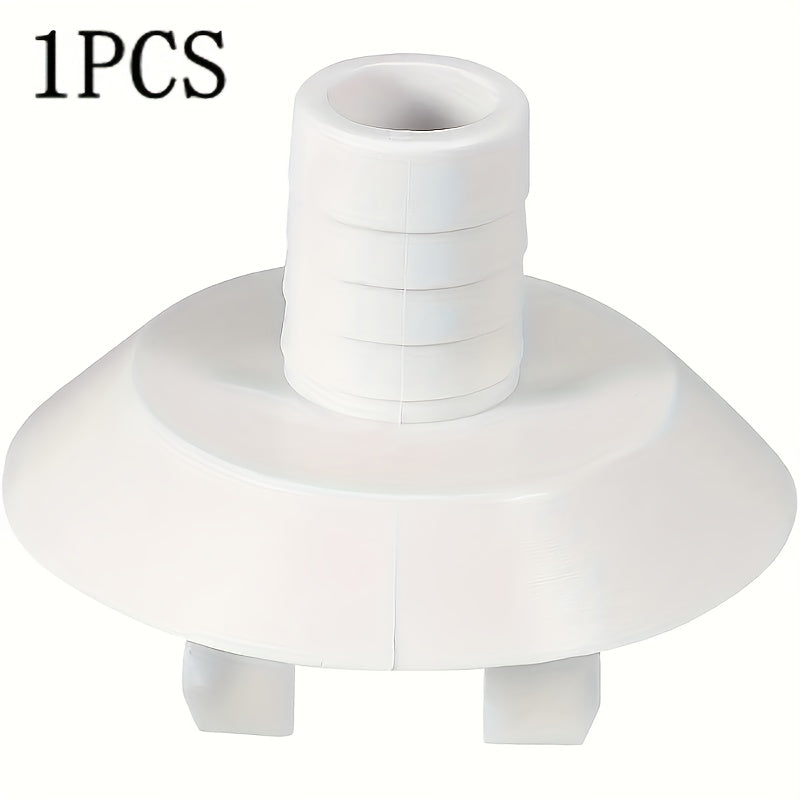 28mm egiluvchan konditsioner drenaj quvuri adapteri plastmassadan, split va deraza bloklari uchun, 1/2/4 ta paket