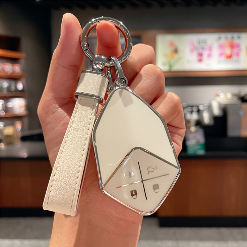 Car Remote Key Case Cover TPU Fob Shell Protector for Car Keychain