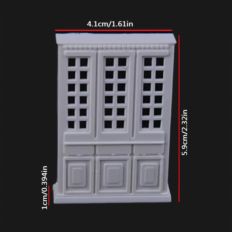 Zamonaviy Kichik Mebel To'plami - Oq Kitoblik va Shkaf Kombinatsiyasi, Har qanday joyda uy bezash uchun ideal