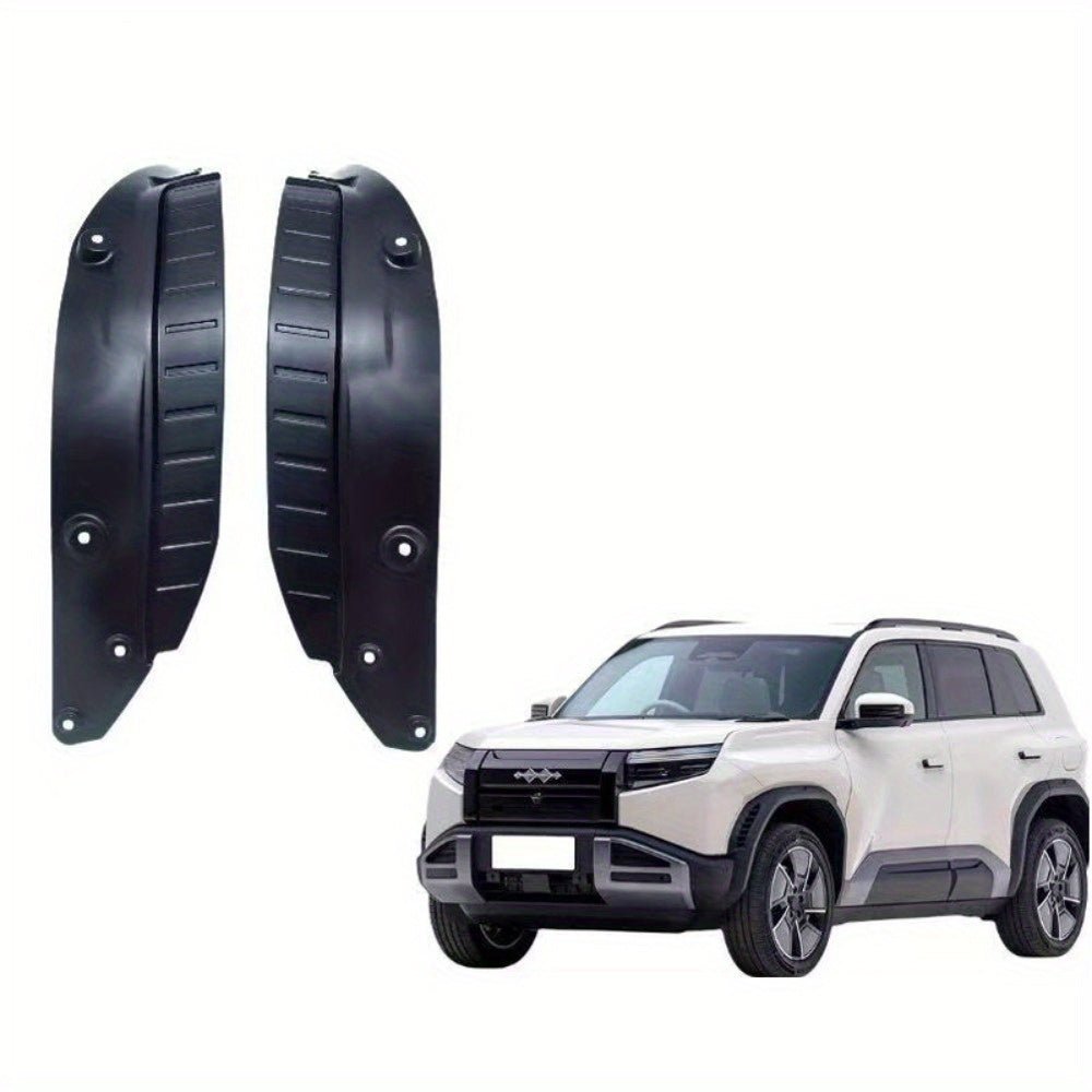 Juego de guardabarros impermeable para todo clima para puertas traseras de coche 2 piezas