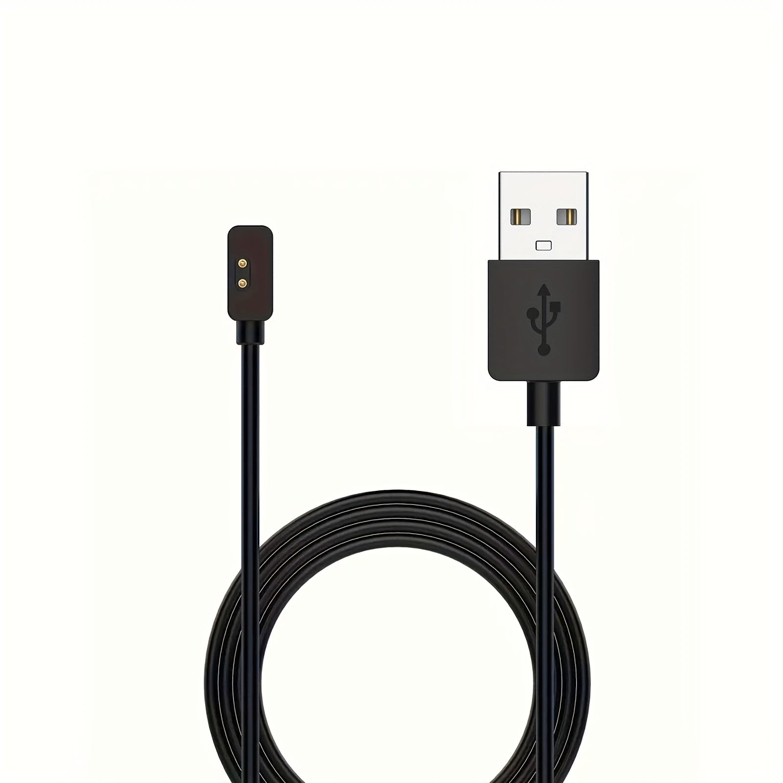 Flat Magnetic USB Charging Cable for Smartwatches 1m Compatible with Xiaomi and Redmi