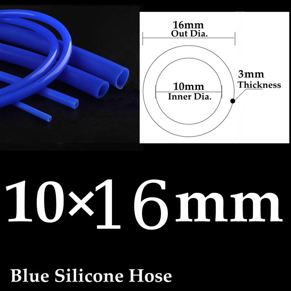 Universal Silicone Vacuum Hose 3/5/4/6/8/10/12/14mm Blue 1m