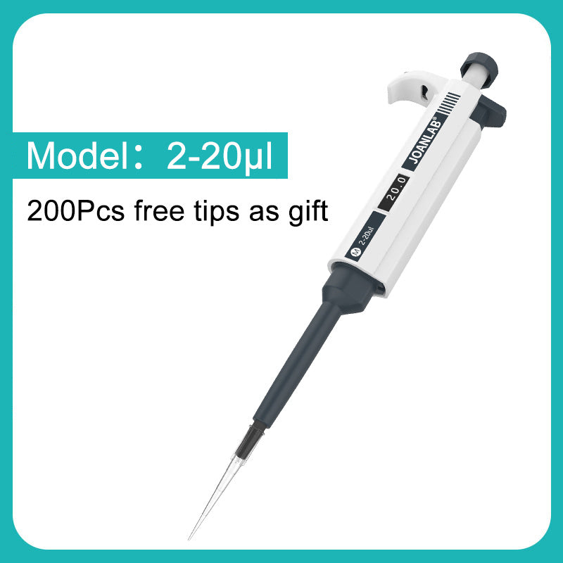 Digital Adjustable Single Channel Micropipette 10ul to 10ml with Tips