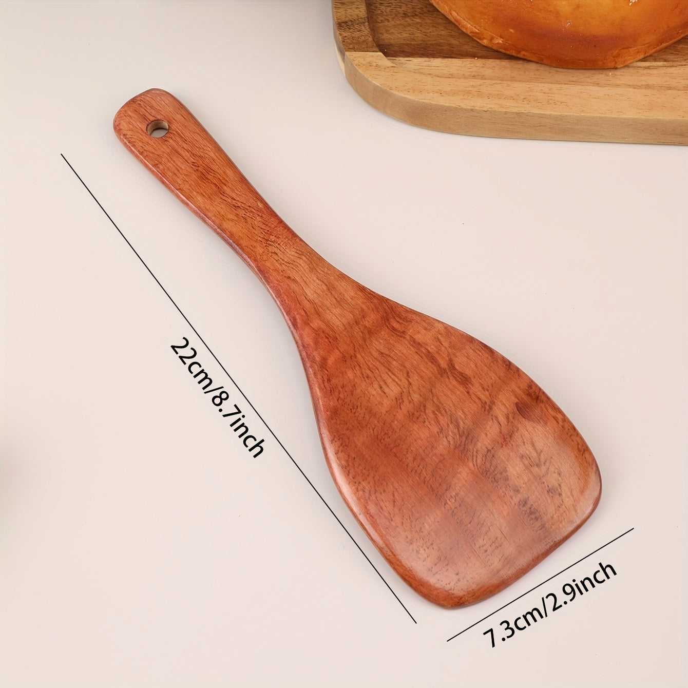 Wooden Rice Paddle and Serving Spoon Eco-Friendly Kitchen Utensil