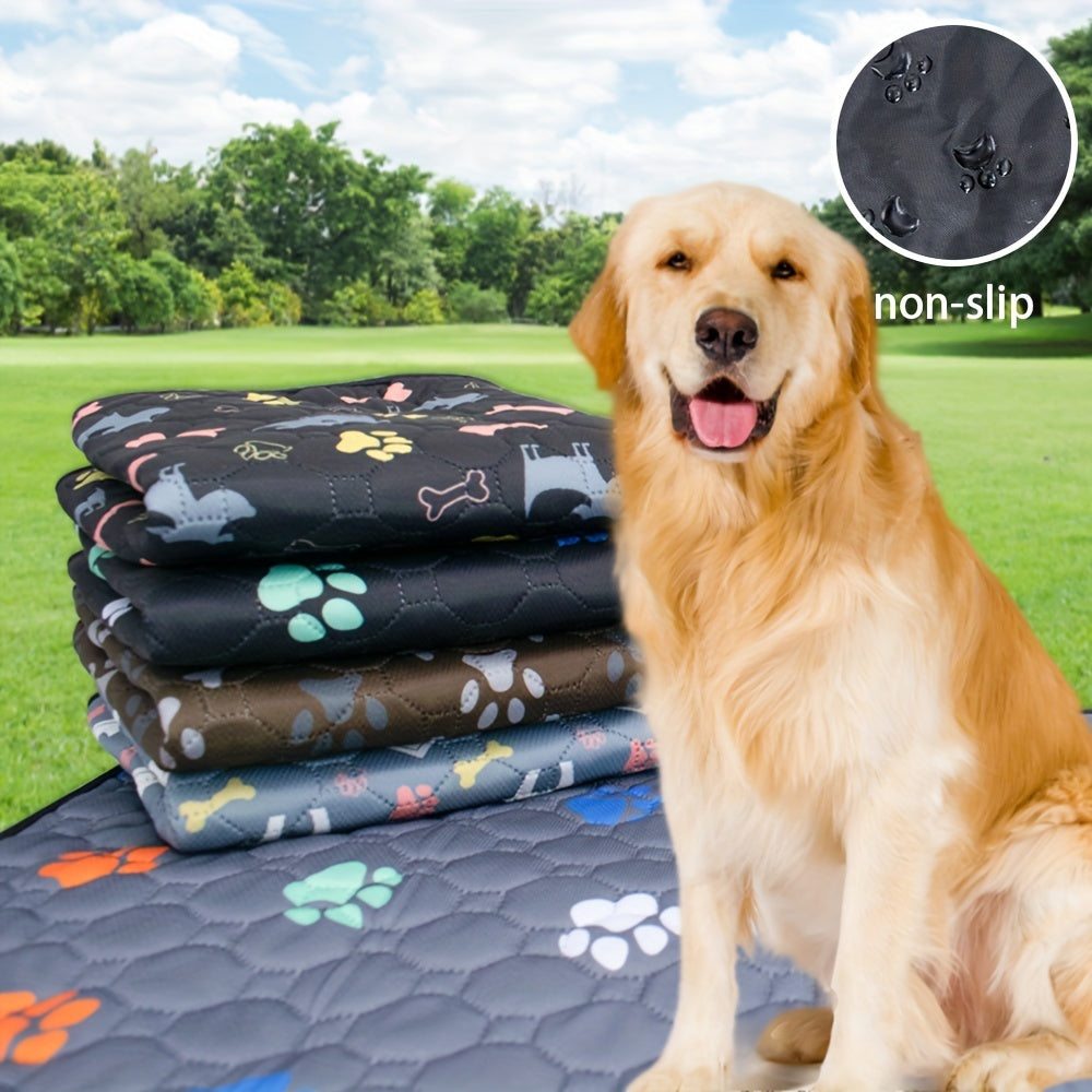 Reusable Dog Training Pads Waterproof Absorbent Whelping Housebreaking Incontinence
