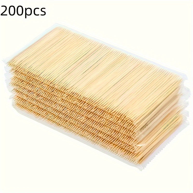 Dental Floss Picks 100/200 Pcs Deep Cleaning Oral Care Portable Hygienic