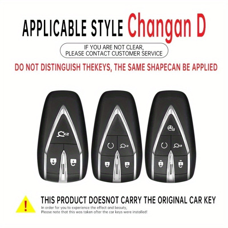 Universal Brown Leather Key Case Cover for Car Keyless Entry Protects Scratch