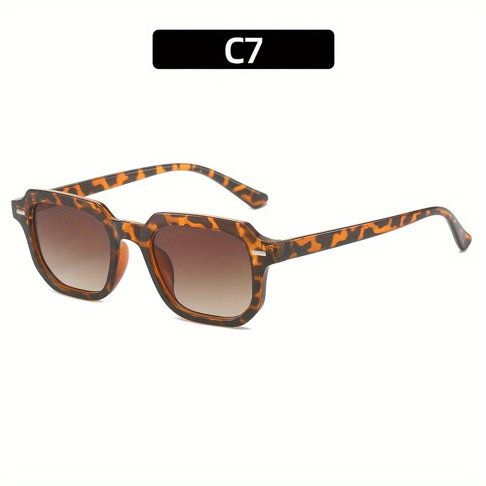 Gafas de sol de estilo retro para mujer, con protección anti-reflejos, montura pequeña para fiestas y clubes