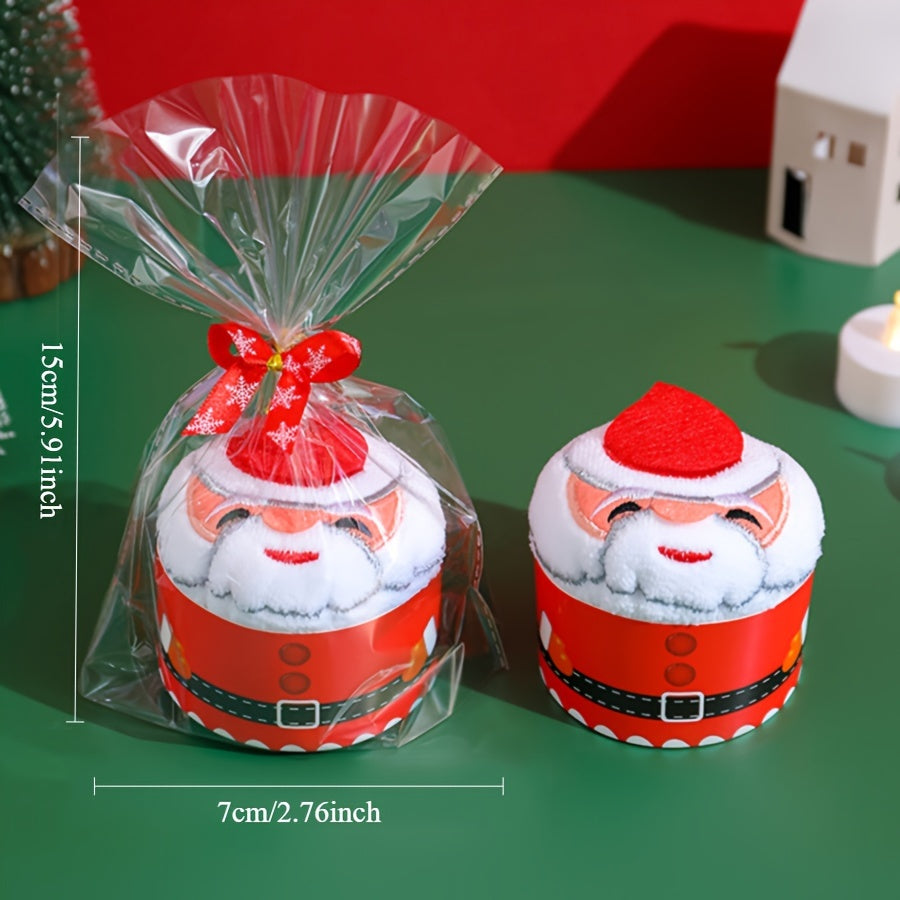 Christmas Snowman Cake Towel Set for Christmas Eve and New Year