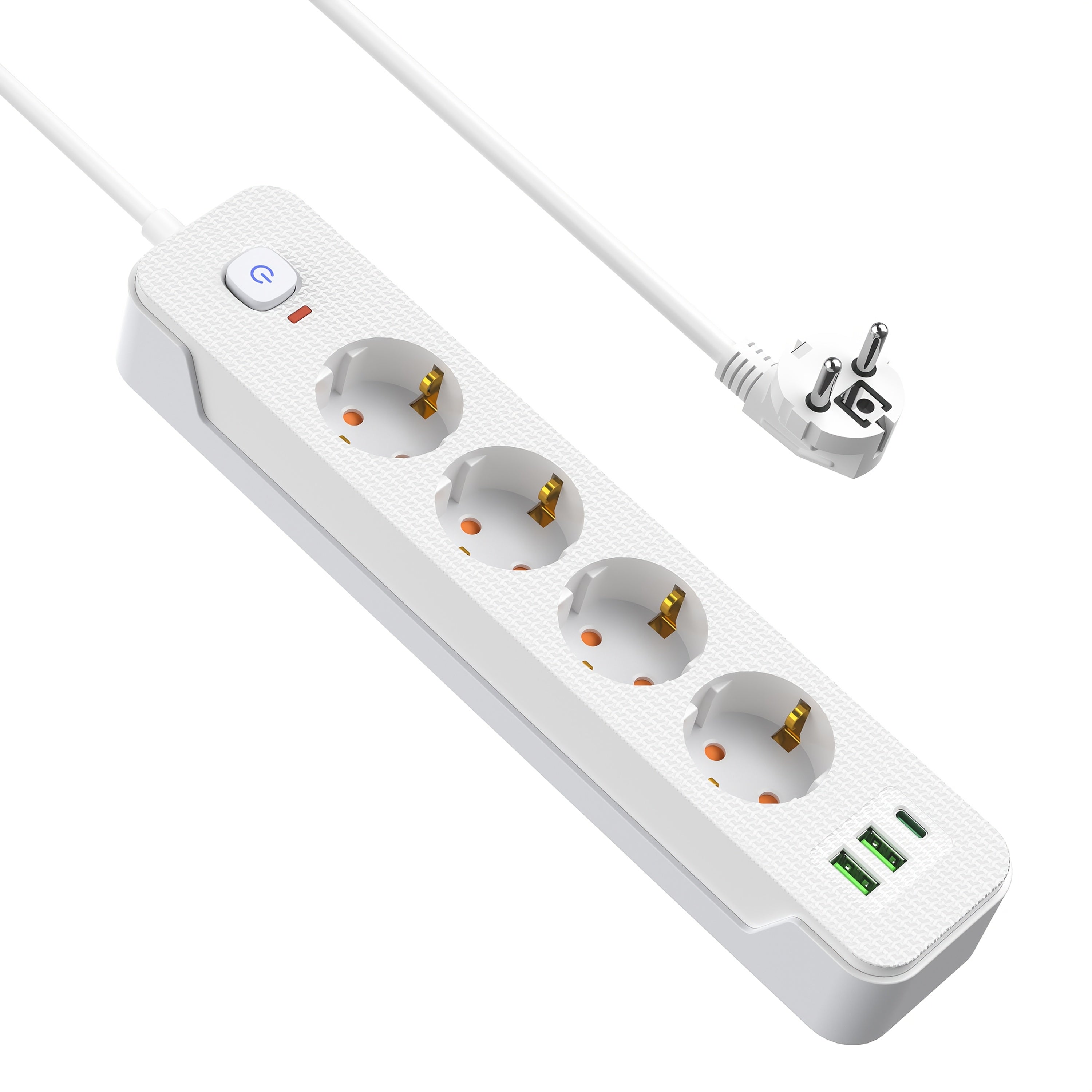 7-connectorli USB zaryadlash stantsiyasi quvvati taxtasi smartfonlar va qurilmalar uchun avtomatik sezish texnologiyasi bilan