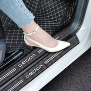 Car Trunk Bumper Protective Sticker Carbon Fiber Scratch-Resistant Tape