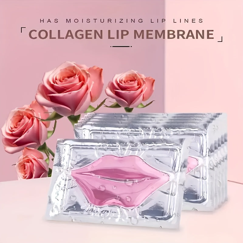 Women Collagen Lip Masks Pack of 20 Moisturizing and Rejuvenating
