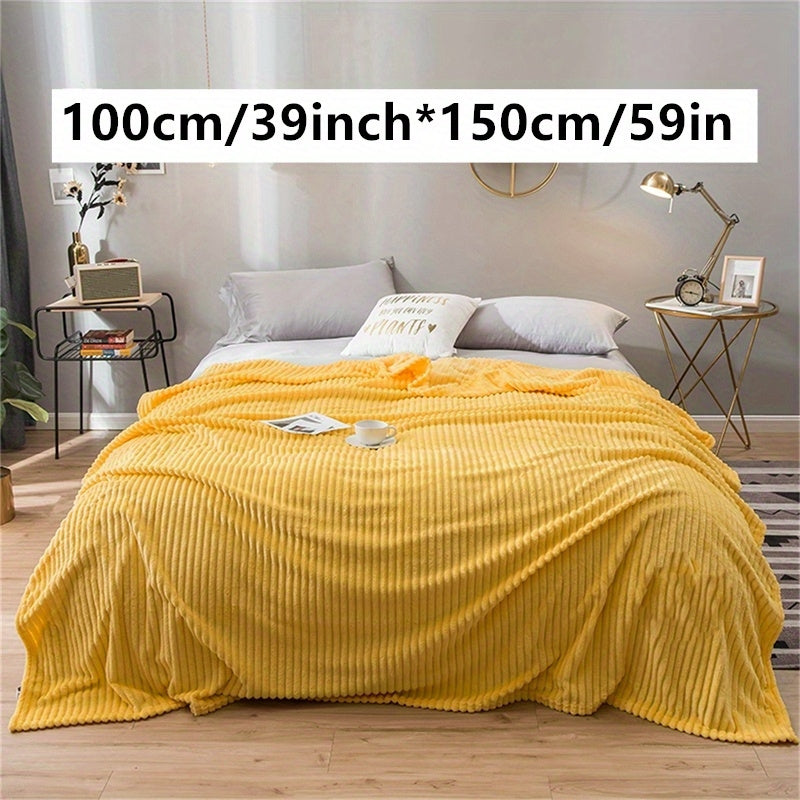 Faux Rabbit Fur Bed Blanket Soft Plush Throw for Bed Couch 50x60 Inches