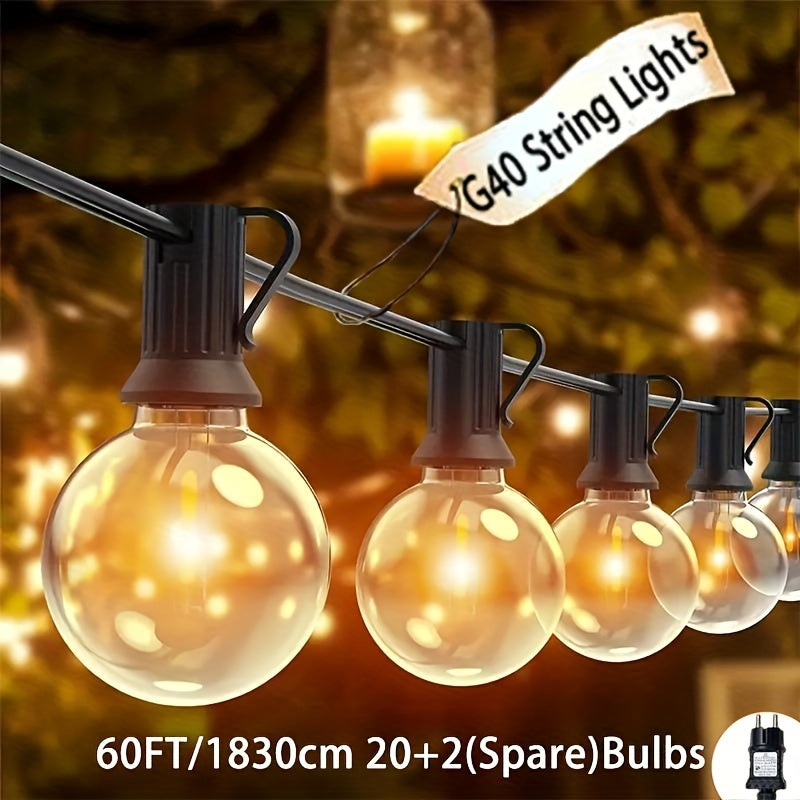 LED Globe Light Bulbs Outdoor Waterproof Shatterproof for Patio Yard Yard Commercial Use
