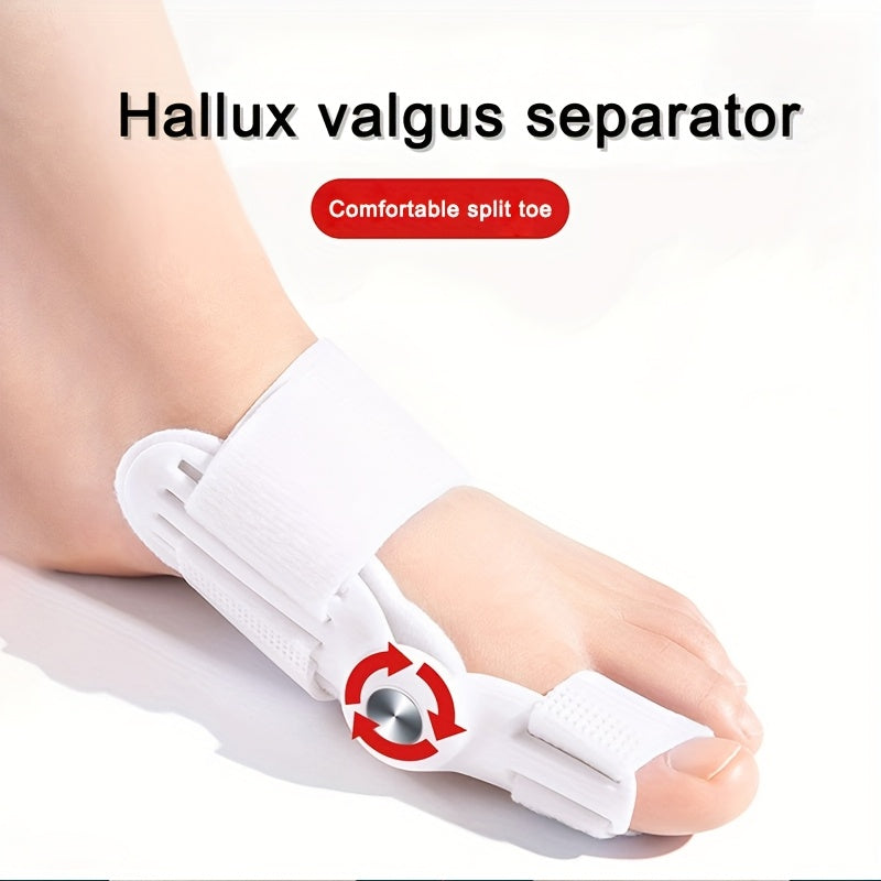 Unisex Toe Separator Bunion Splitter Comfortable Breathable 2pcs