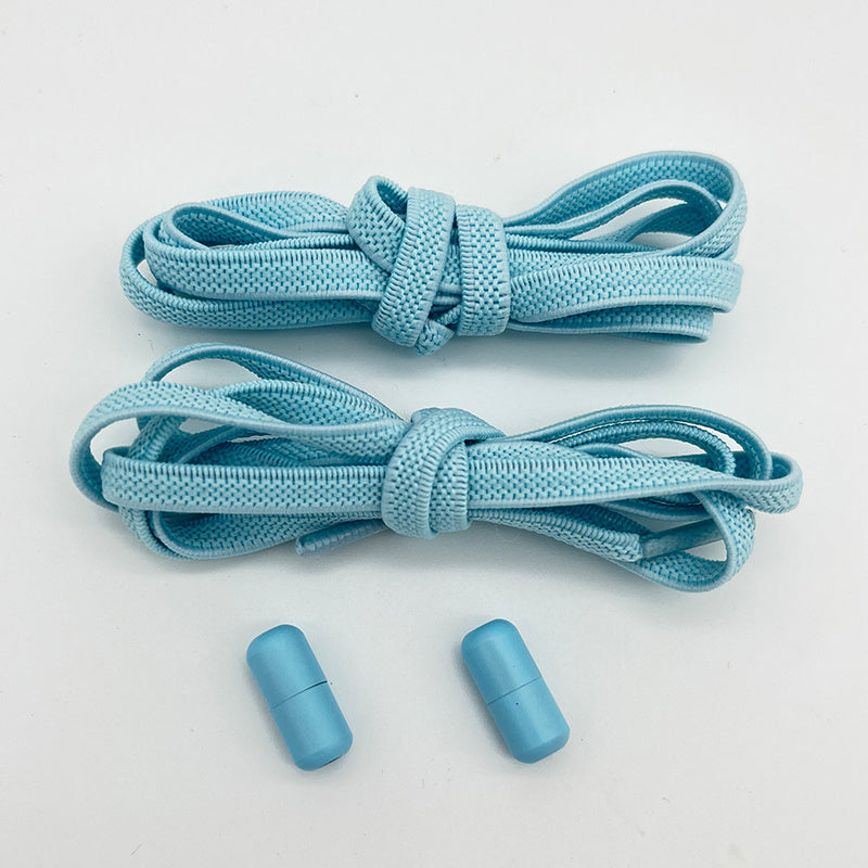 Elastic No-Tie Shoelaces for Sneakers Lightweight Mesh Lace-Up Shoes in Multiple Colors