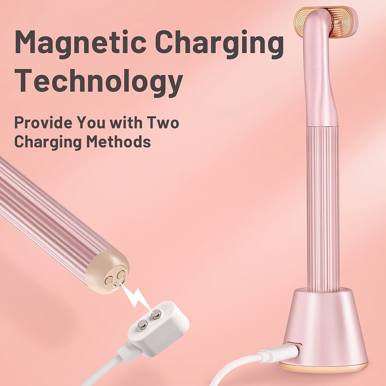 Facial Beauty Eye Device with Massager for Home Skincare Rechargeable Lithium Battery