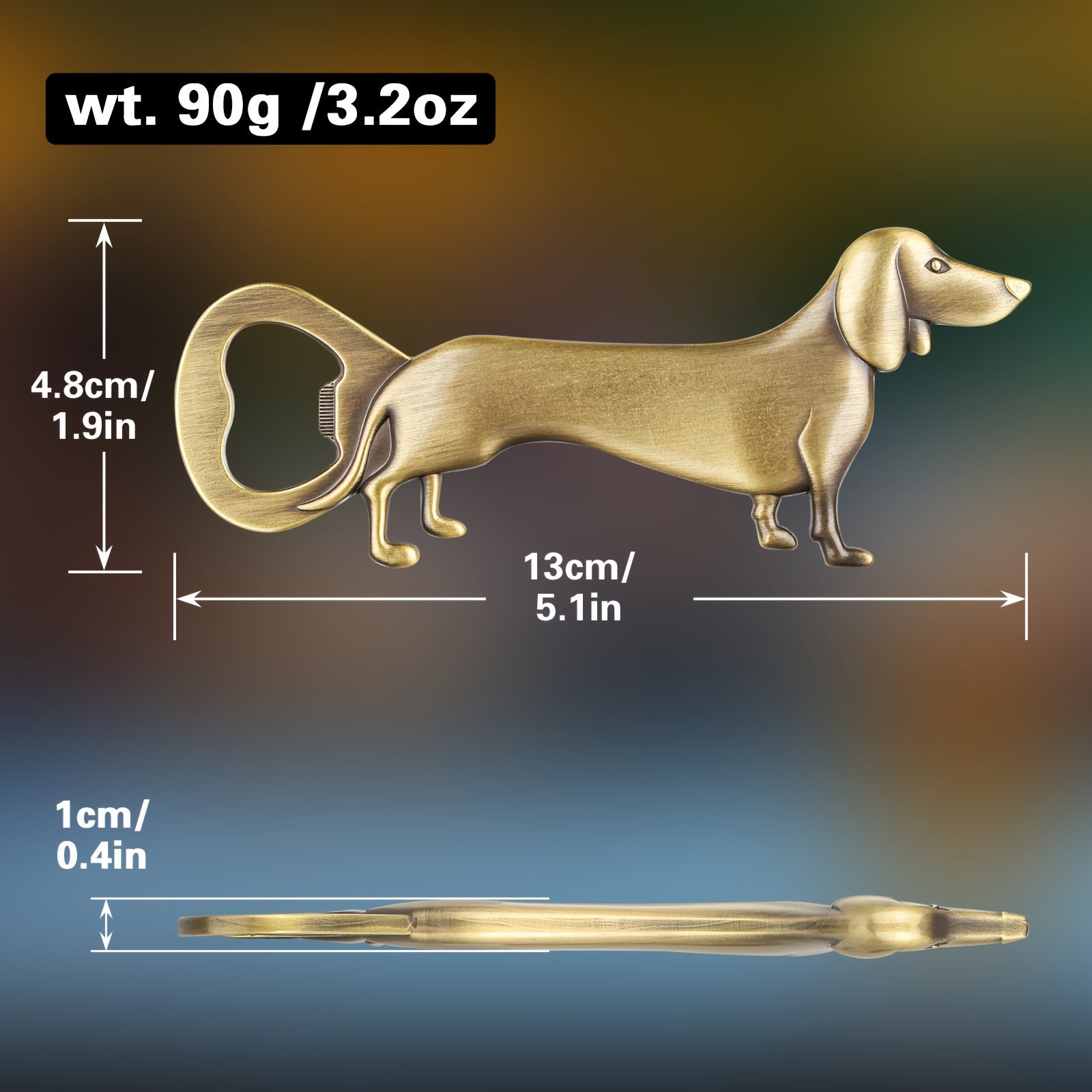 Sausage Dog Bottle Opener for Beer Wine Juice Bar Restaurant Home Bar