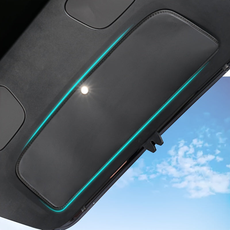 Faux Leather Rear Trunk Door Protective Mat for Tesla Model 3/Y Black Dustproof Scratch-Resistant