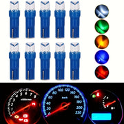 10 Pack T5 LED Car Dashboard Instrument Cluster Gauge Panel Lights