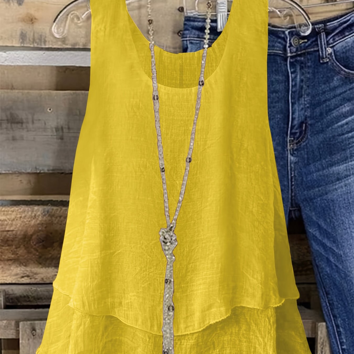 Топ без рукавов для женщин больших размеров с текстурированной тканью и дышащим материалом