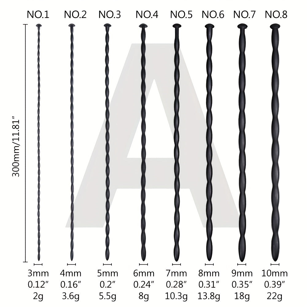 Erkaklar uchun uretra kengaytirgichi, yumshoq silikon, prostata massaji, penis plugu, o'z-o'zini maza qilish