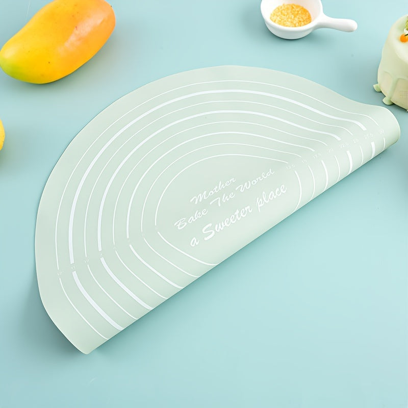Silicone Baking Set Non-Stick Pastry Mat Rolling Pin Kitchen Accessories