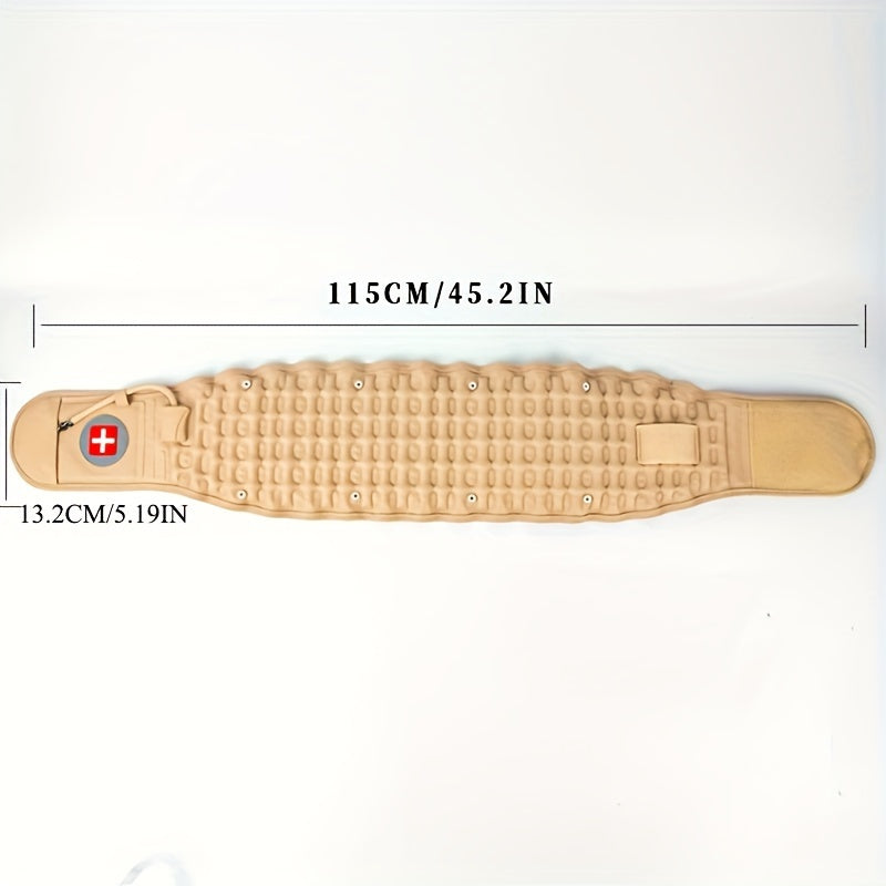 Inflatable Lumbar Support Belt for Waist Support During Sports and Daily Use