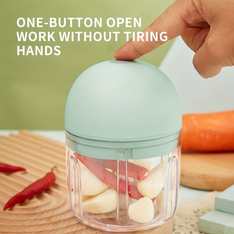 Wireless Mini Food Blender USB Rechargeable 500mAh 1000rpm Compact Mixing