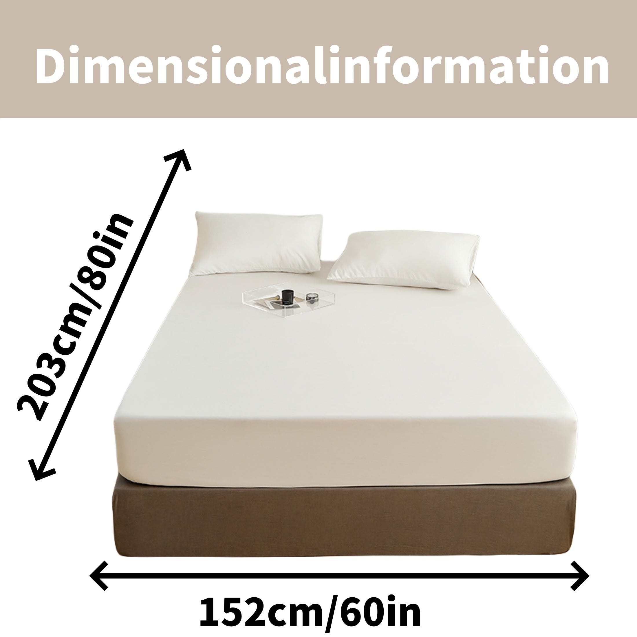 Juego de sábanas ajustadas de poliéster cepillado con 2 fundas de almohada, con bolsillo profundo, ropa de cama