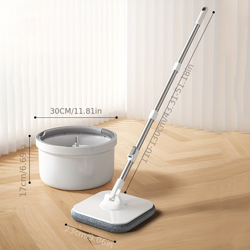 Spin Mop and Bucket Set for Kitchen Bathroom and Living Room Cleaning