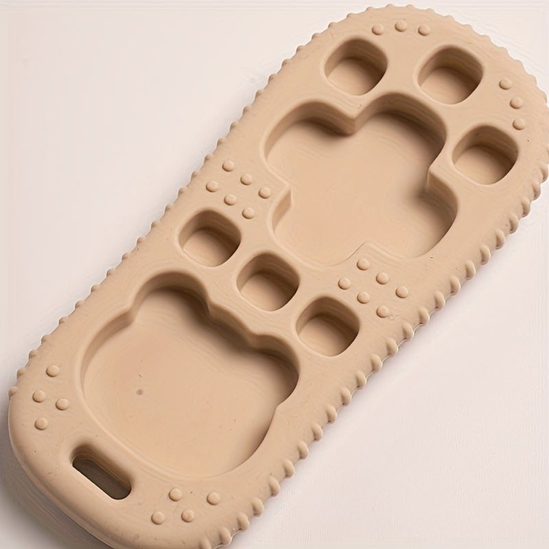 Baby Silicone Teether Bear Shape Safe for Babies Soothing Teething Toy