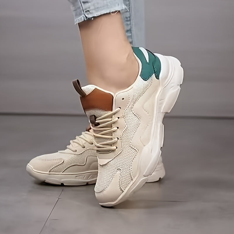 Women's Casual Round-Toe Sports Sneakers All-Day Comfort