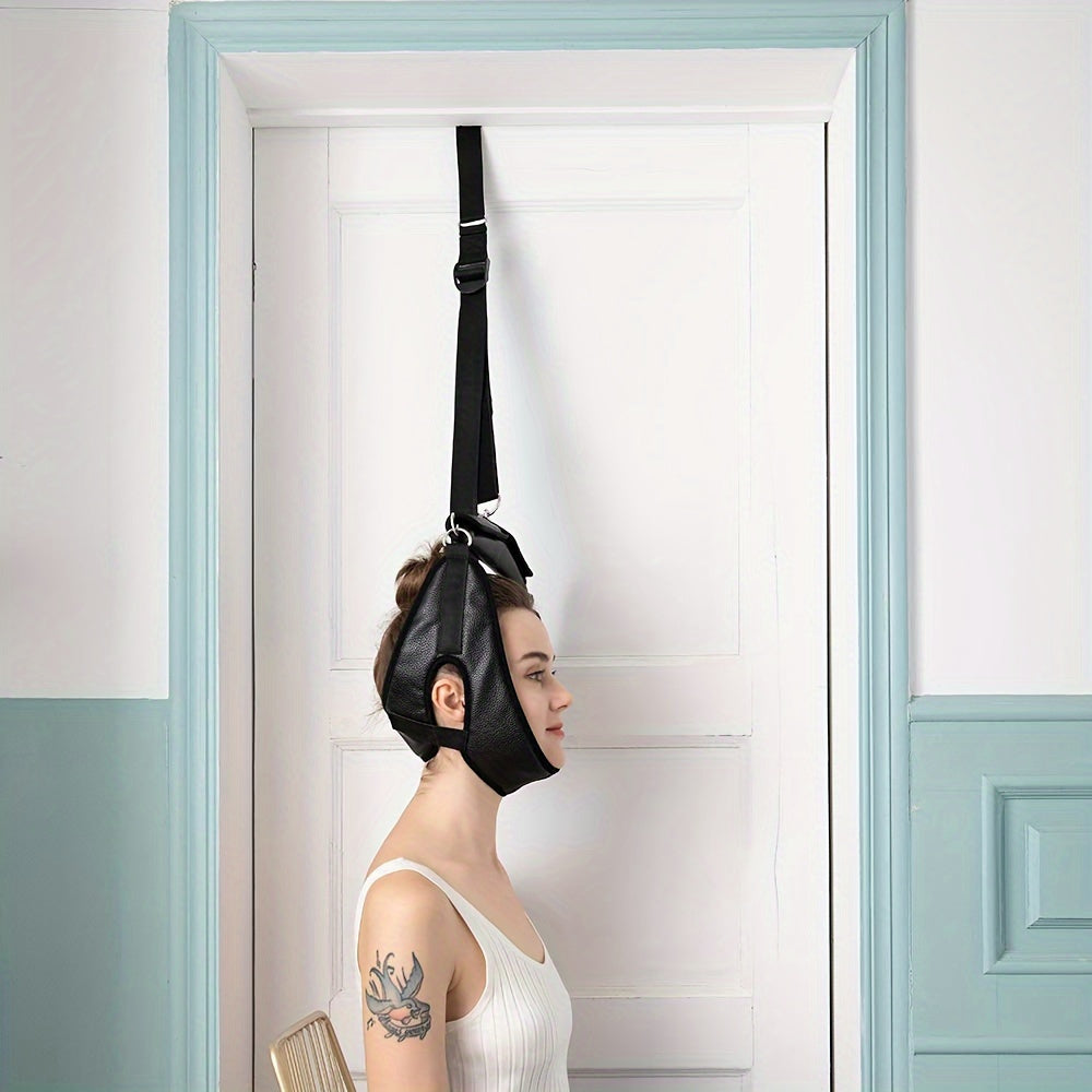 Qora qo'lda boshqichli bo'yin va yelka massajeri, tutqichli bo'yin tortish qurilmasi, umurtqa massaj yostiqchasi