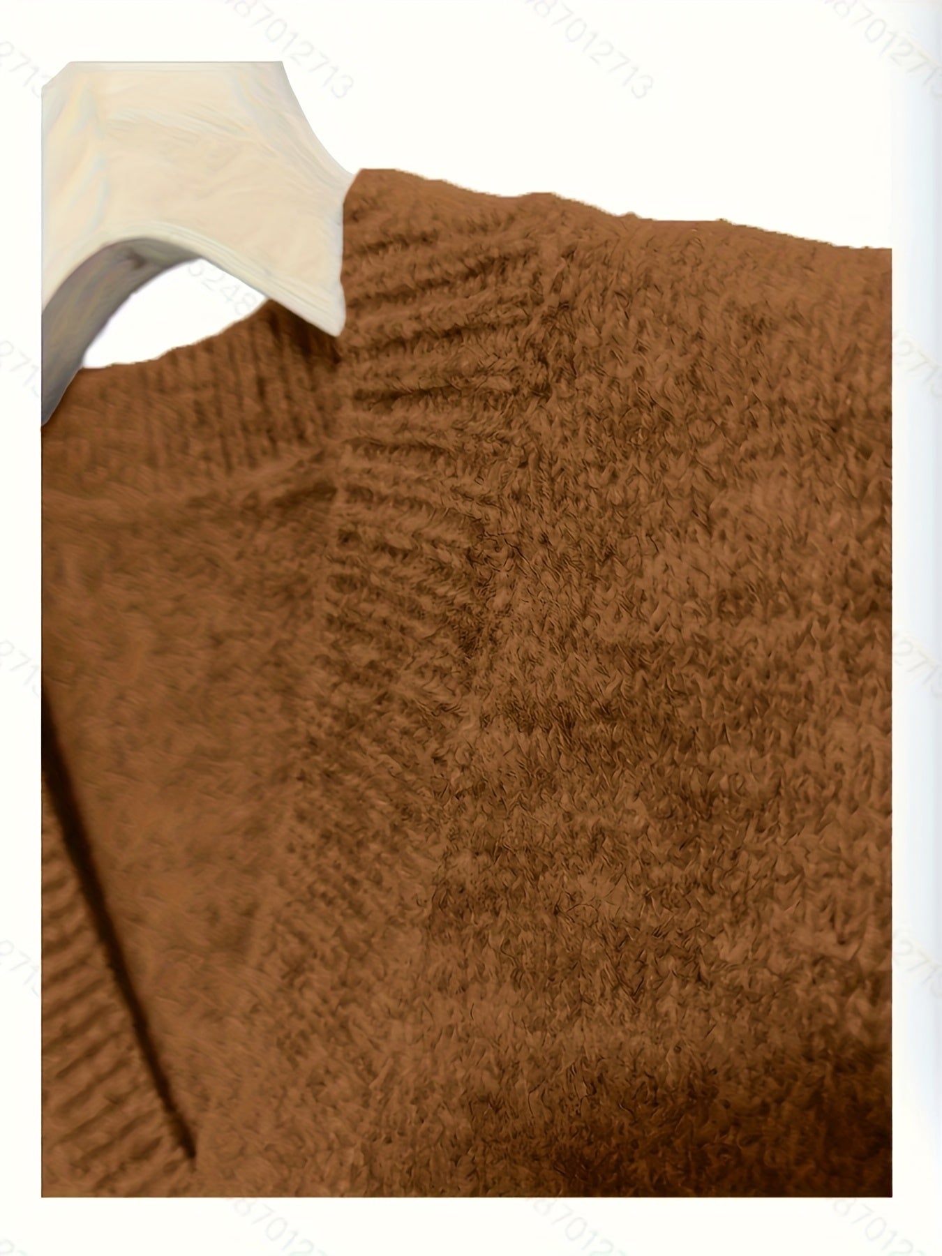 Chaleco de punto con escote en V y botones laterales para primavera, verano y otoño casual