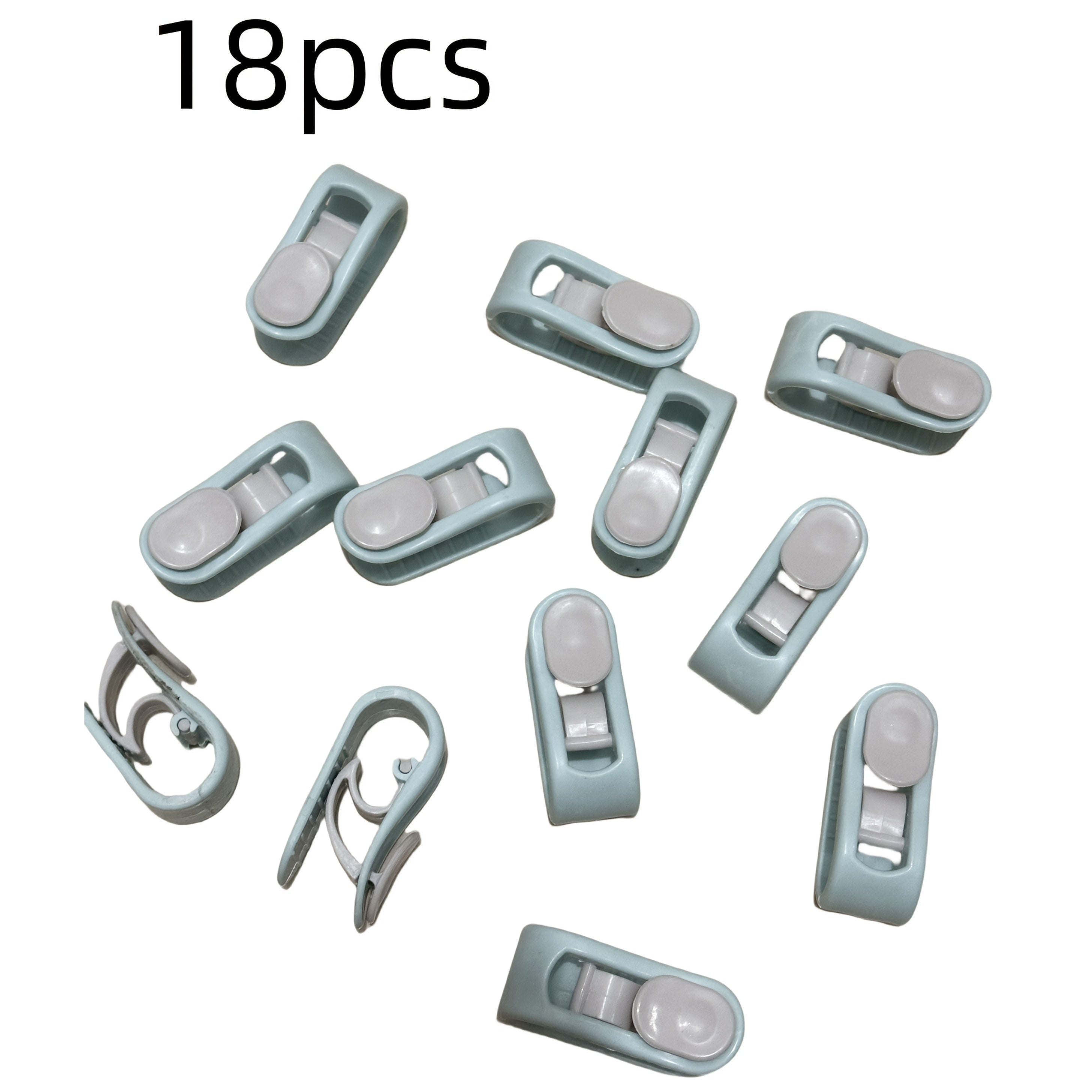 Pink Bedding Clips 12-Pack Easy-Install Non-Slip Quilt and Sheet Holders