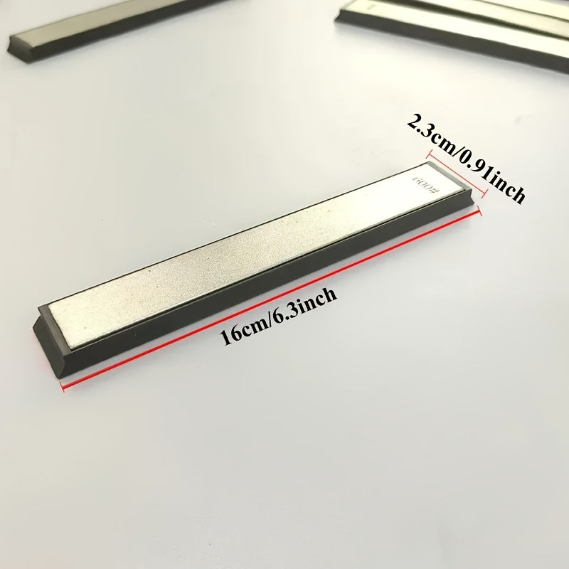 Piedra de afilar diamante con 15 piezas de abrasivo y base de EVA para sistema de afilado de cuchillos