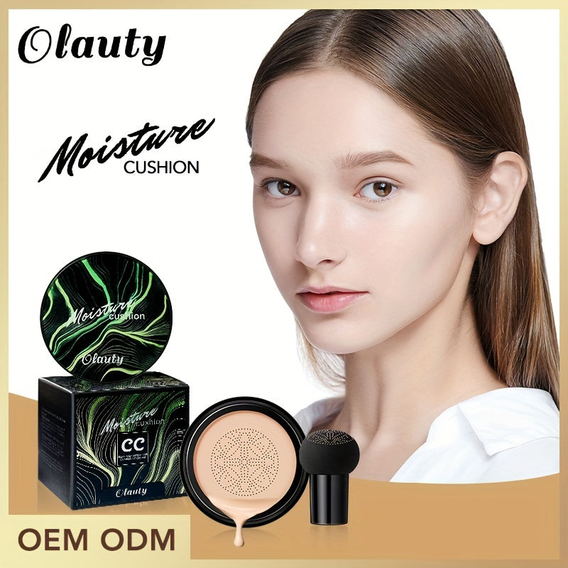 Women Moisture Cushion CC Cream Skin Brightening Corrector Acabado Natural 1pc