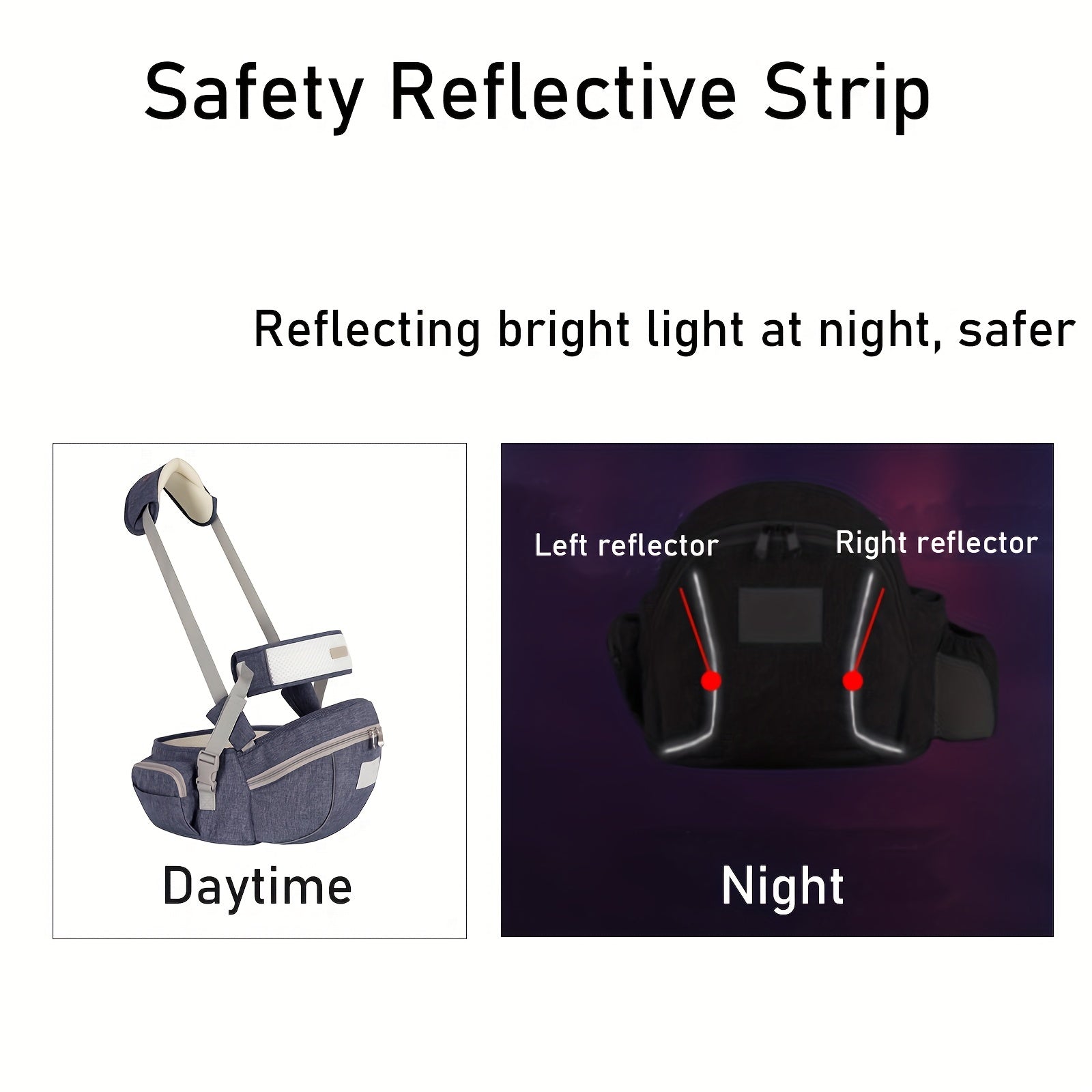 Ergonomik Kulrang Polyester Bolalar Ko'taruvchi - Moslashuvchan Yelka Kamar, Bel Kamar va Saqlash Cho'ntaklari - Xavfsizlik Sertifikatlangan Tizza O'rnash - Yangi Tug'ilganlar va Bolalar uchun Mos (9Kg-18Kg) - Oldinga Qaratilgan Dizayn