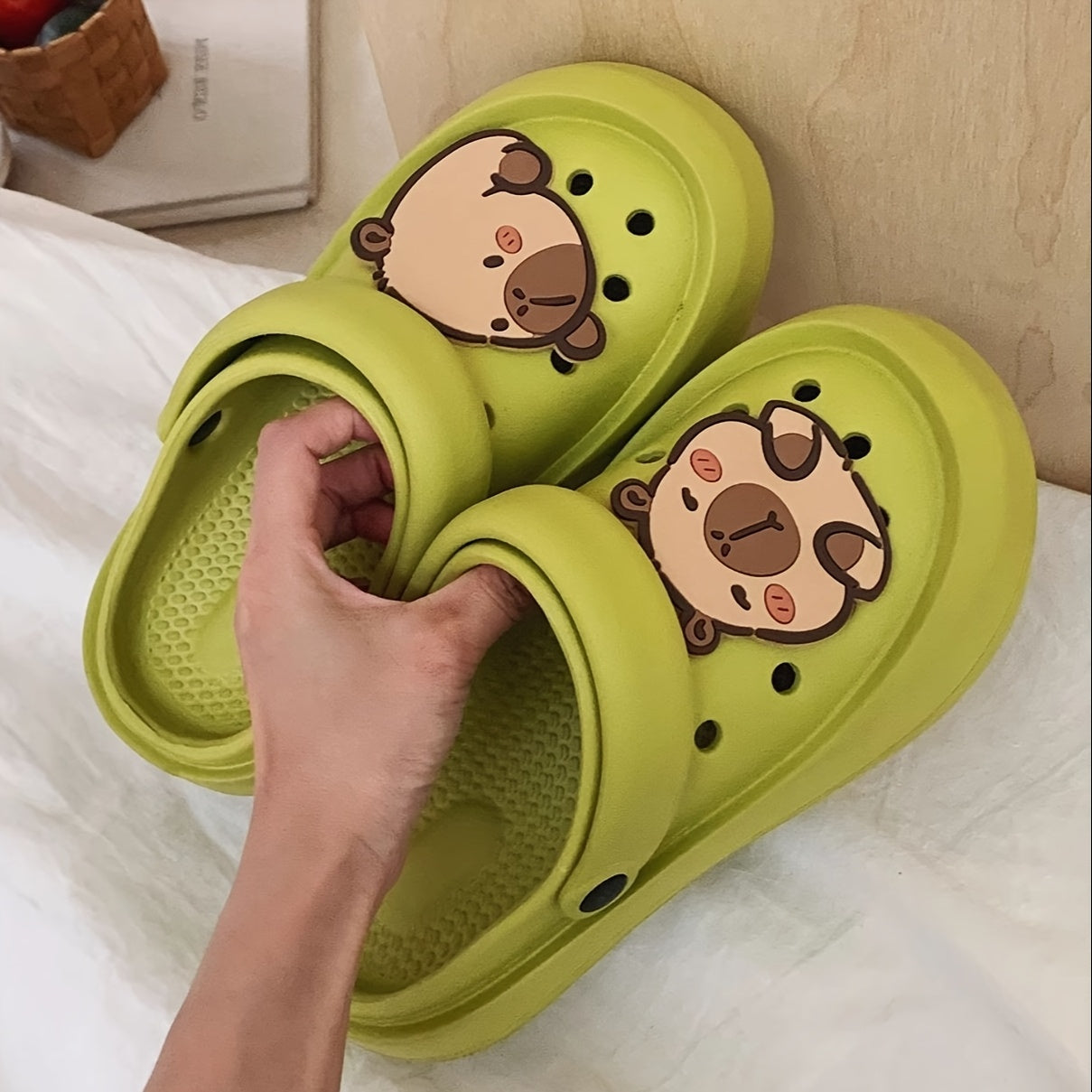 Women's EVA Clogs Casual Summer Sandals Black Green White Beige Indoor Outdoor