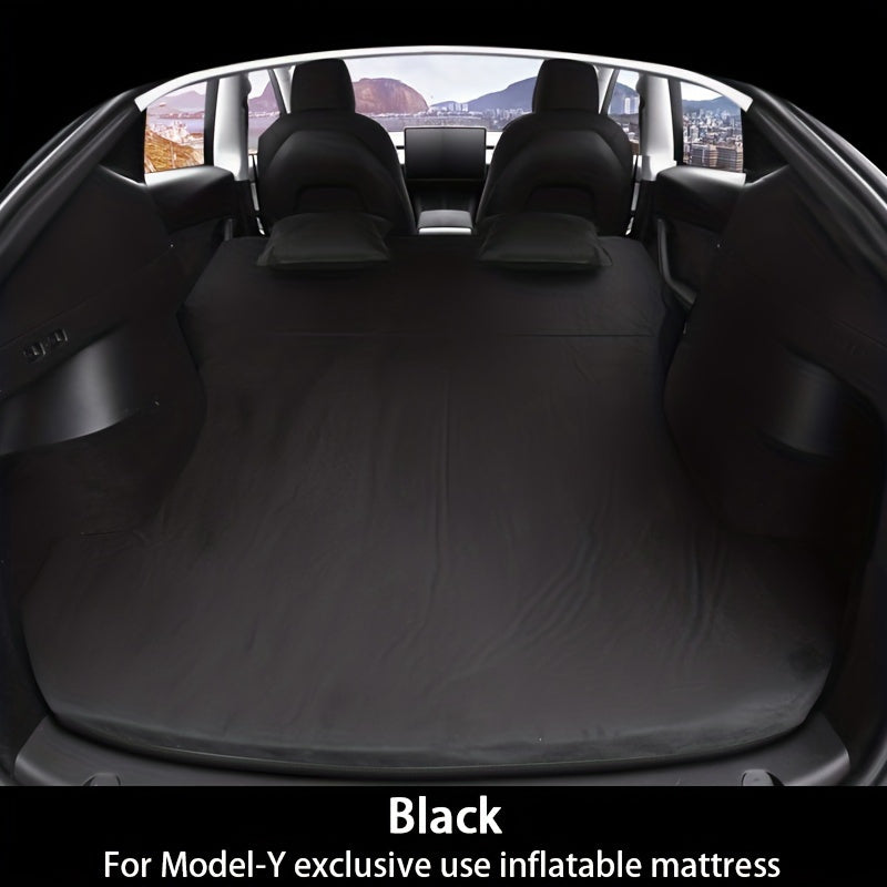Inflatable Car Bed for SUV Portable Air Mattress Camping Tent Sleeping Pad