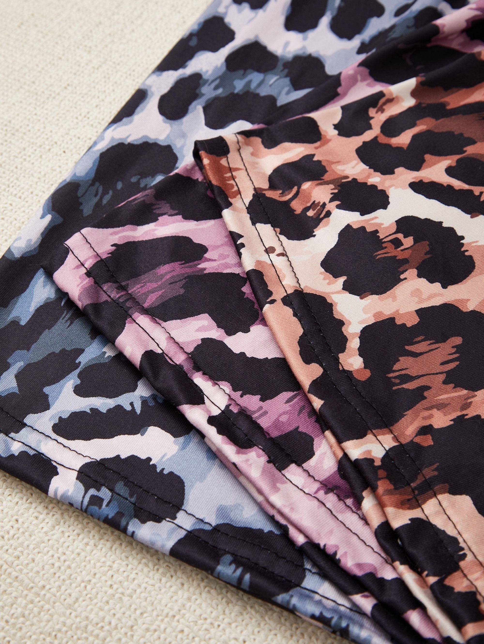 Women’s Boho Lounge Pants Plus Size Elephant and Argyle Print Sleepwear