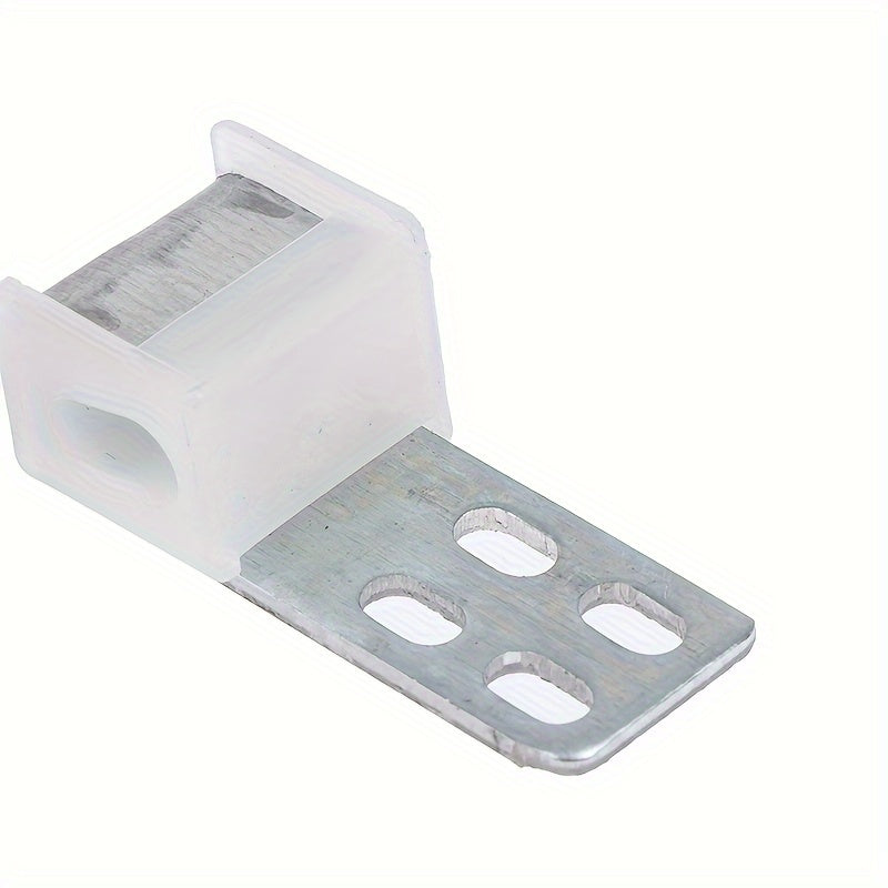 2-Pack White Metal Sofa Spring Clips for Couch Cushion Repair