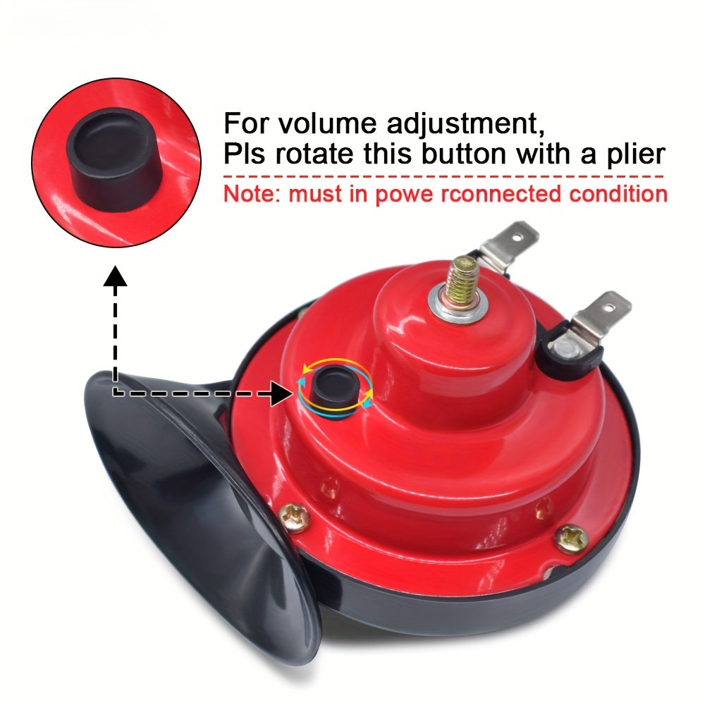 Altavoz de señal de audio para motocicleta y tren, soporte para coche de 12V